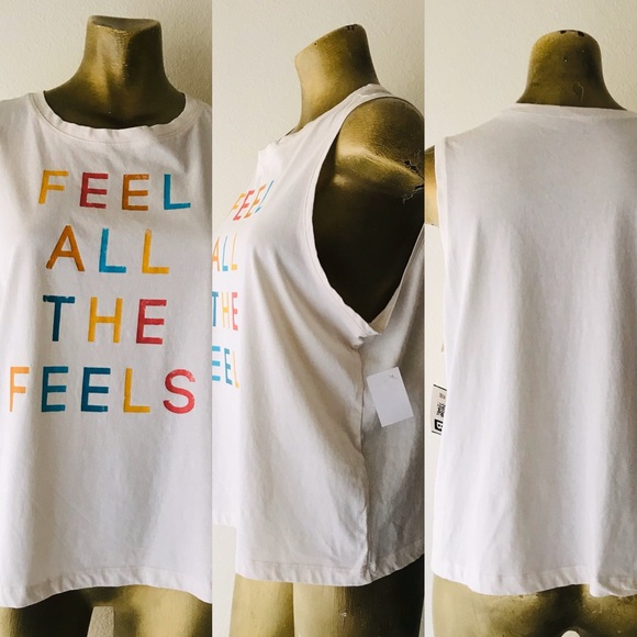 FIFTH SUN NWT Feel All the Feels TANK TOP Size XXL - Picture 4 of 6